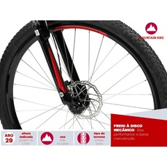 Mountain Bike Schwinn Colorado II - Aro 29 - Freio Mecânico - Câmbio Shimano - 21 Marchas - Foto 9