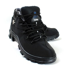 Bota Adventure Coturno Forrado Sola Borracha Macio - Masculina - Foto 2