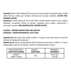 Whey Proten Isolado Bodybuilders - Baunilha - 3 Unidades - Foto 3