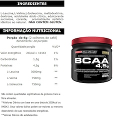 Whey Protein Bodybuilders - Morango - 900g + Massa + Bcaa + Creatina + Coqueteleira - Foto 4