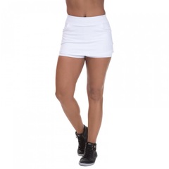 Shorts Saia Miss Blessed Poliamida com Bolso - Feminino - Foto 1