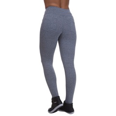 Calça Legging Miss Blessed Montaria Zíper - Feminina - Foto 1