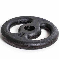 Anilha de Ferro Fundido Pintada Yangfit - 2kg - Foto 2