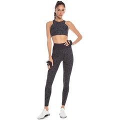Calça Legging Live! Geometric Full - Feminina - Foto 5