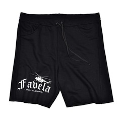 Bermuda Skull Clothing de Moletom Favela - Masculina - Foto 1