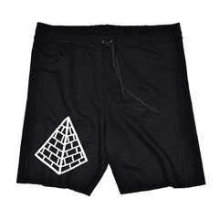 Bermuda Skull Clothing de Moletom Piramide - Masculina - Foto 1