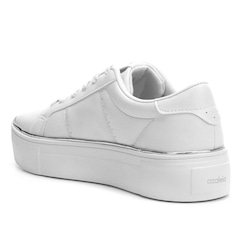 Tênis Azaleia Flatform Friso Metalizado - Feminino - Foto 4