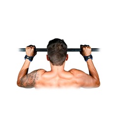 Hand Grip NC Extreme Pull Up Protetor Palmar 3 Furos - Adulto - Foto 9