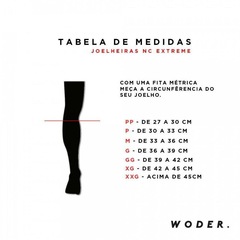 Joelheira Nc Extreme Lpo Powerlifting - 7mm - Par - Adulto - Foto 5