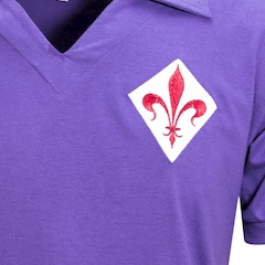 Camisa Liga Retrô Fiorentina 1956 - Masculina - Foto 4