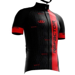 Camisa de Ciclismo Refactor Word - Masculino - Foto 1