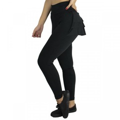 Calça Legging MVB Modas Babados Tapa Bumbum - Feminina - Foto 1