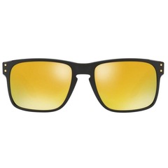 Óculos de Sol Oakley Holbrook Polished Black W - Unissex - Foto 3