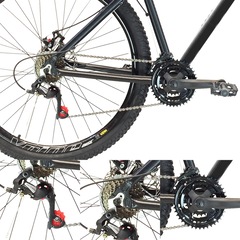 Mountain Bike Absolute XC - Aro 29 - Freio a Disco Mecânico - Câmbio Index - 24 Marchas - Foto 2