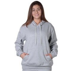 Blusão de Moletom com Capuz Suffix - Feminino - Foto 1