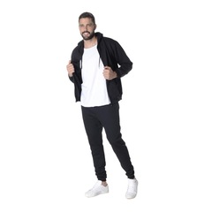 Agasalho Moletom Suffix Canguru - Masculino - Foto 4