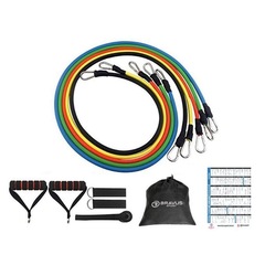 Kit de Extensores Elásticos Bravus Sport Tubing - 11 Unds - Foto 1