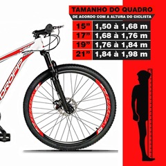 Mountain Bike Droop - Aro 29 - Freio Hidráulico- Câmbio Traseiro Shimano Acera Aluminum - 27 Marchas - Foto 3