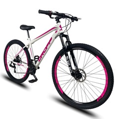 Mountain Bike Droop Sport Aço - Aro 29 - Câmbio Shimano - Freio à Disco Mecânico com Suspensão - 21 - Foto 2