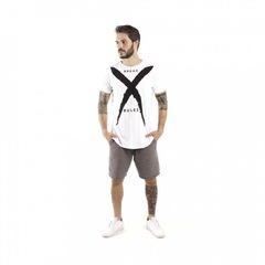 Bermuda Brohood Moletom Xadrez - Masculina - Foto 4
