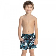 Bermuda Live! Summer Time Folhas - Infantil - Foto 4