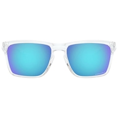 Óculos de Sol Oakley Sylas Polished Clear Prizm - Unissex - Foto 2