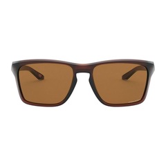 Óculos de Sol Oakley Sylas Polished Rootbeer Prizm - Unissex - Foto 2