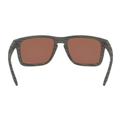 Óculos de Sol Oakley Holbrook XL Woodgrain W/ Prizm Deep Water Polarized - Masculino - Foto 3