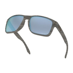 Óculos de Sol Oakley Holbrook XL Woodgrain W/ Prizm Deep Water Polarized - Masculino - Foto 5