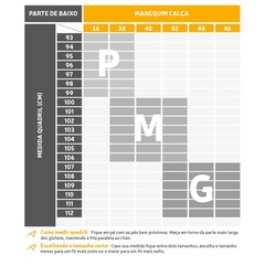 Calça Legging Authen Morpho Fortalecimento - Feminina - Foto 3