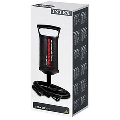 Kit de Colchão de Solteiro Intex Sage Dura Beam Inflável - 2 Unids + Bomba de Ar Manual - Foto 4