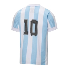 Camisa Argentina Maradona 1986 Retrôgol - Masculina - Foto 2