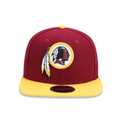 Boné Aba Reta New Era 950 NFL Original Fit Washington Redskins 32840 - Snapback - Adulto - Foto 6