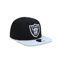 Boné Aba Reta New Era 950 Original Fit Oakland Raiders NFL - 32841 - Snapback - Adulto - Foto 3