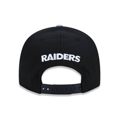 Boné Aba Reta New Era 950 Original Fit Oakland Raiders NFL - 32841 - Snapback - Adulto - Foto 4