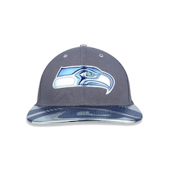 Boné Aba Reta New Era 5950 Seattle Seahawks NFL 38972 - Fechado - Adulto - Foto 2