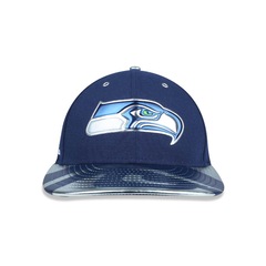 Boné Aba Reta New Era 5950 Seattle Seahawks NFL 38976 - Fechado - Adulto - Foto 2