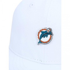 Boné Aba Reta New Era 950 Original Fit Miami Dolphins NFL NBA - 39099 - Snapback - Adulto - Foto 3