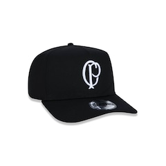Boné Aba Curva New Era 9Forty A-Frame Corinthians Futebol Strapback - Adulto - Foto 3