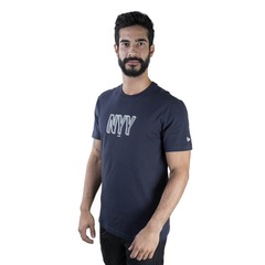 Camiseta New Era MLB New York Yankees Outline Dimension - Masculina - Foto 3