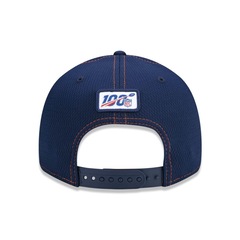 Boné Aba Reta New Era 9Fifty On-Field Coleção Sideline NFL Denver Broncos - Adulto - Foto 4