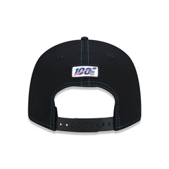 Boné Aba Reta New Era 9Fifty On-Field Coleção Sideline NFL Jacksonville Jaguars - Adulto - Foto 4