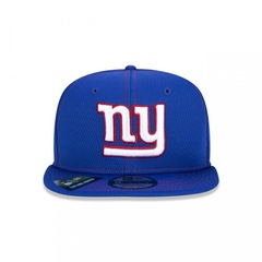 Boné Aba Reta New Era 9Fifty On-Field Coleção Sideline NFL New York Giants - Snapback - Adulto - Foto 1