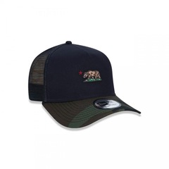 Boné Aba Curva New Era 9Forty A-Frame California Camuflado - Adulto - Foto 5