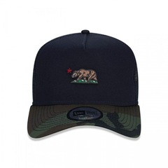 Boné Aba Curva New Era 9Forty A-Frame California Camuflado - Adulto - Foto 1