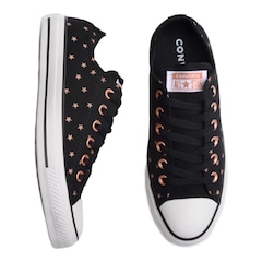 Tênis Converse All Star  Chuck Taylor Estrelado - Feminino - Foto 3