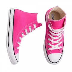 Tênis Converse All Star Chuck Taylor Hi Neon - Feminino - Foto 3