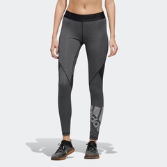 Calça Legging adidas Alphaskin Badge of Sport - Feminina - Foto 3