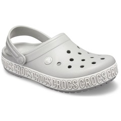 Sandália Crocs Crocband Logo Mania Light - Adulto - Foto 4