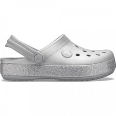 Sandália Crocs Crocsband Glitter Clog K - Infantil - Foto 1